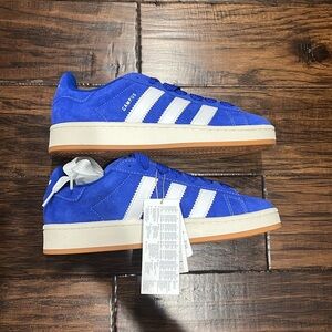 NWT AND PACKAGING adidas Campus 00 Royal Blue Women’s 8.5/Men’s 7.5